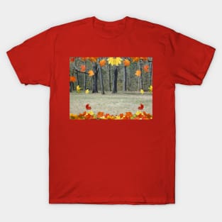 Falling leaves T-Shirt